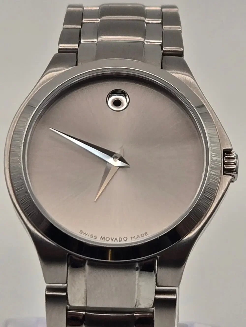 Movado Museum Classic Swiss Quartz Watch - Silver Tone 28mm